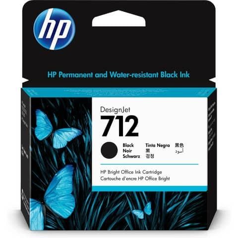 Hp cartuccia inkjet 712 nero 80 ml.