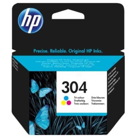 Hp cartuccia inkjet 304 colore