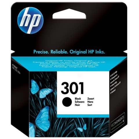 Hp cartuccia inkjet 301 nero