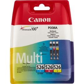 Canon cartuccia 526 multipack CMY