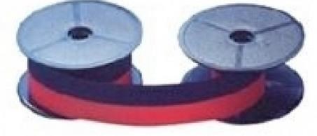 Nastro 3 Punte Nero/Rosso