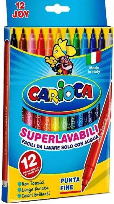 Pennarelli punta piccola JOY scatola 12 colori