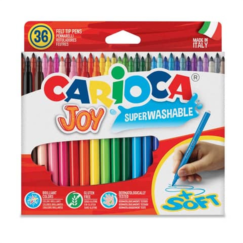 Pennarelli punta piccola JOY scatola 36 colori