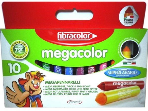 Megacolor Maxipunta 10 Colori