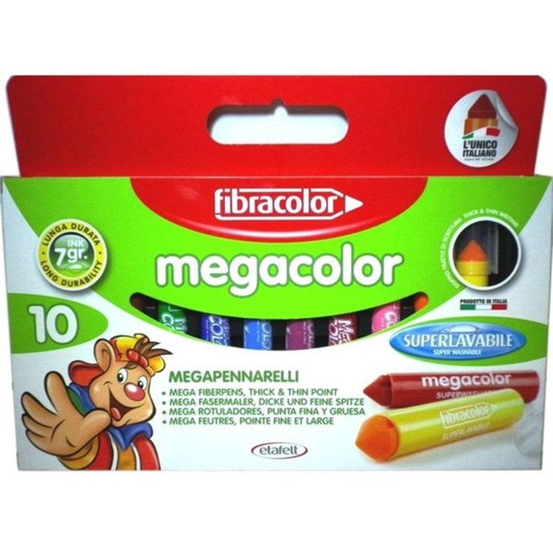 Megacolor Maxipunta 10 Colori
