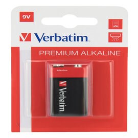 Batteria alcalina transitor 9V 9 volt blister 1 pz.