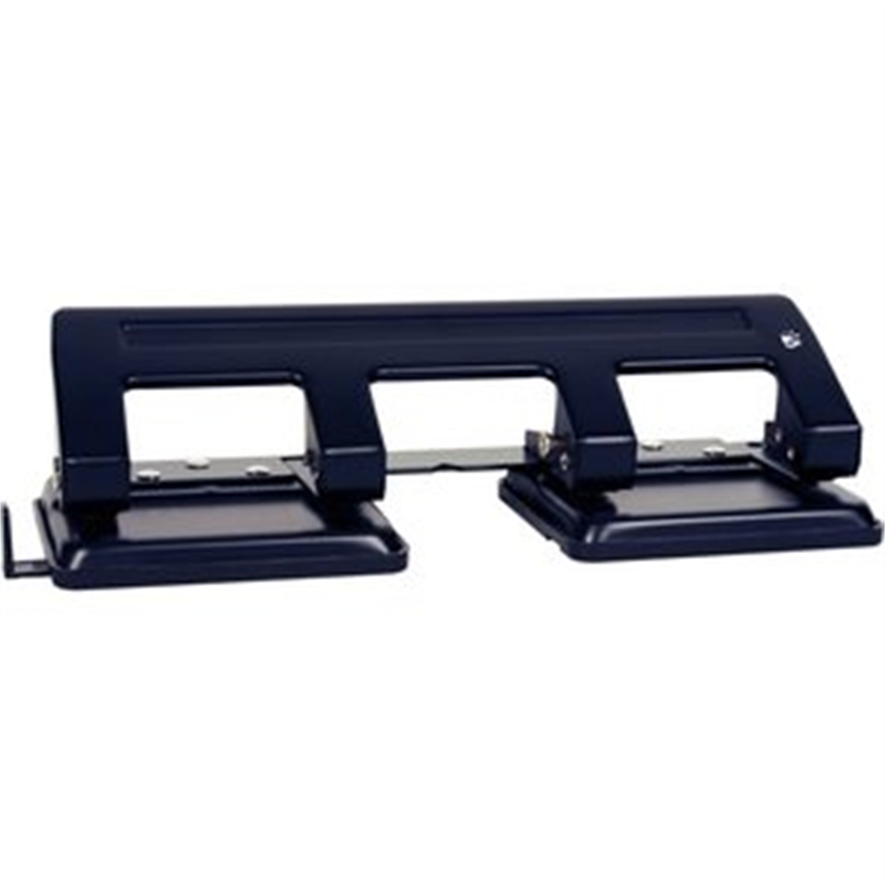 Perforatore 4 fori fissi in metallo nero