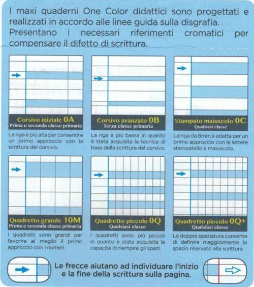 Maxiquaderno didattico carta da 100 gr/m