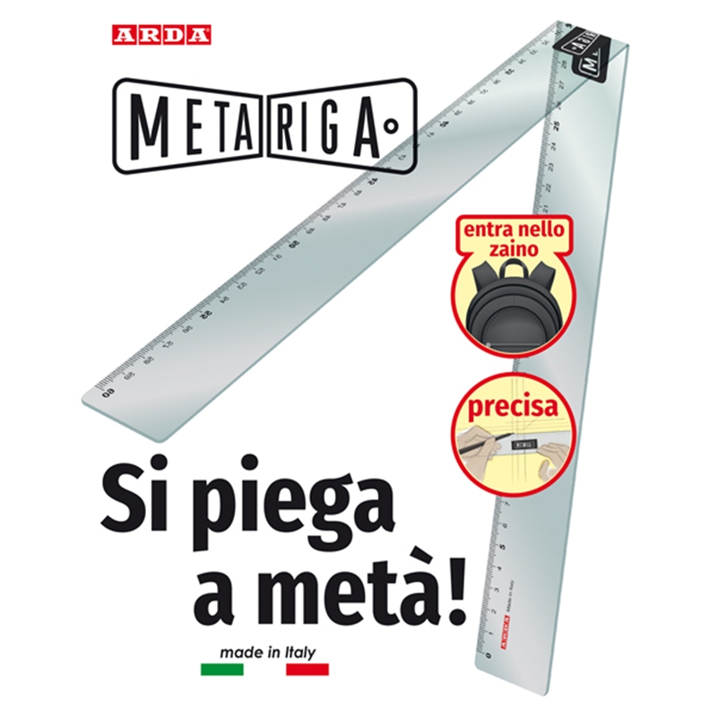 Riga cm. 60 pieghevole METARIGA