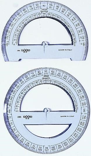 Goniometro 13 cm. 180°