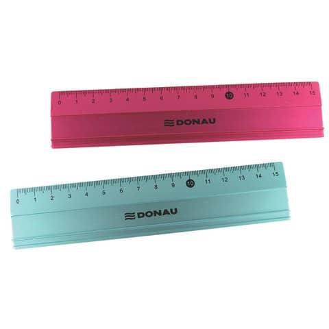 Righello cm.15 in alluminio colorato