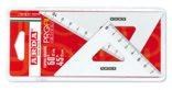 Coppia squadre alluminio 12 cm.
