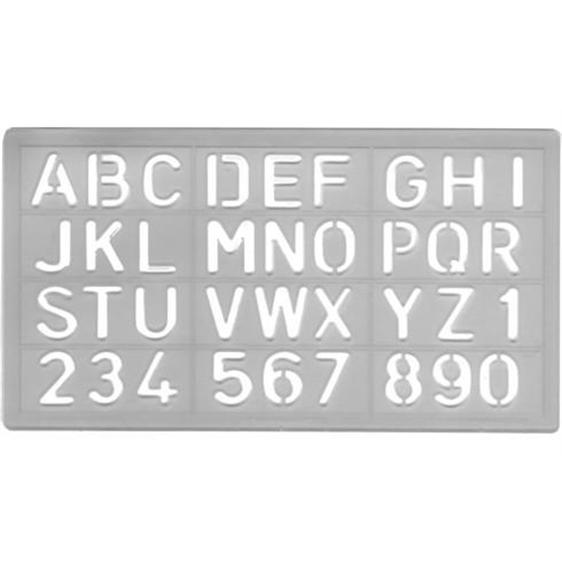 Normografo mm. 10