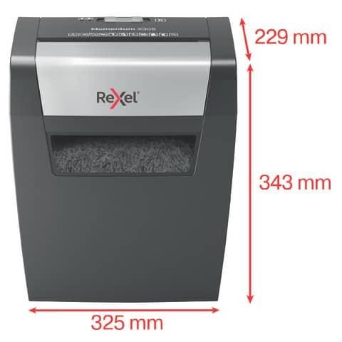 Distruggi documenti a frammenti REXEL Momentum X406