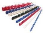 Dorso plastico 21 anelli 12 mm.