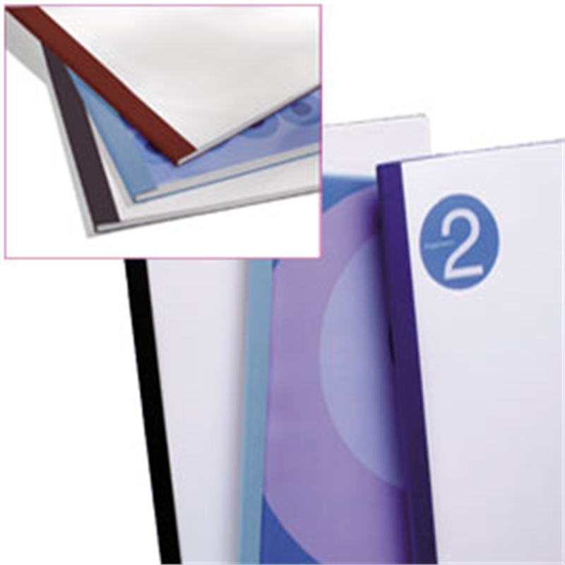 Cartellina per rilegatura termica A4 1,5 mm. (1-10 fogli) 100 pz.