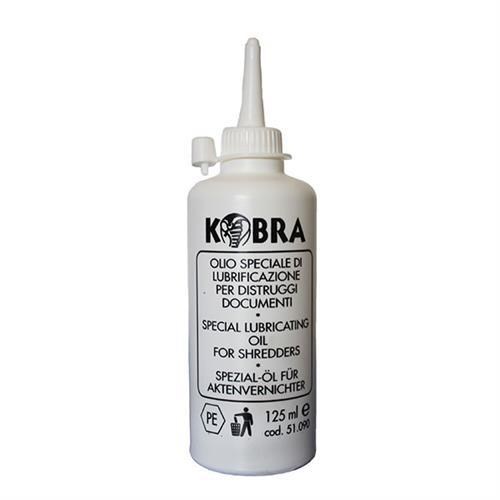 Olio lubrificante per distruggidocumenti 125 ml.