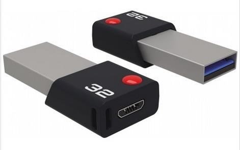 Chiavetta USB 3+micro USB 2 in 1 32 GB