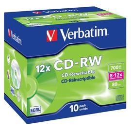 CD-RW jewel case
