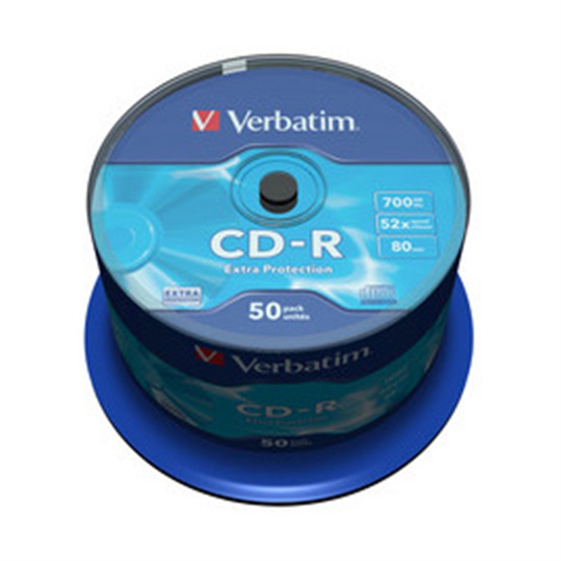 Scatola 50 CD-R datalife spindle extra protection
