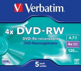 DVD-RW jewel case