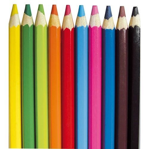 Pastelli in legno graph color maxi scatola 12 colori