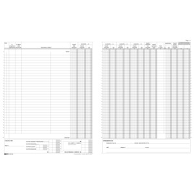 Registro IVA delle vendite 23 pagine numerate