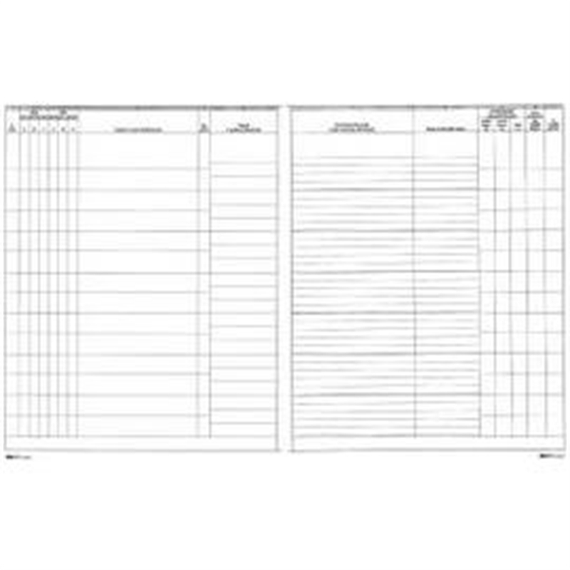 Registro infortuni 15 pagine