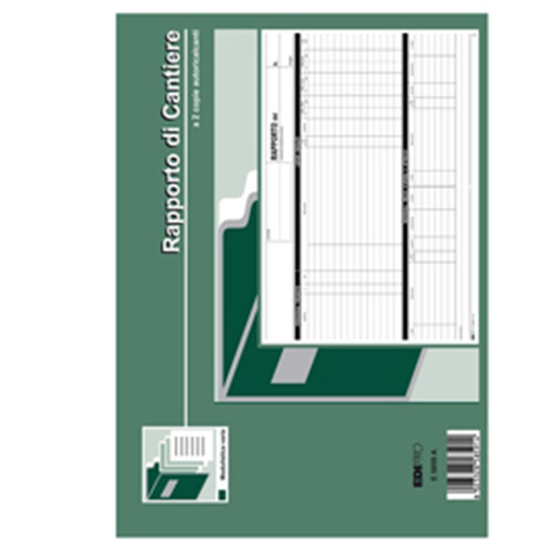 Blocco rapporto del cantiere