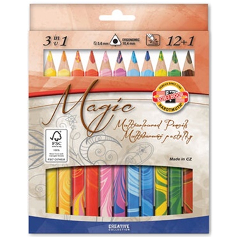 Matitone Magic scatola 13 colori
