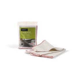 Strofinacci pavimenti 56x40 cm. candido 2 pz.