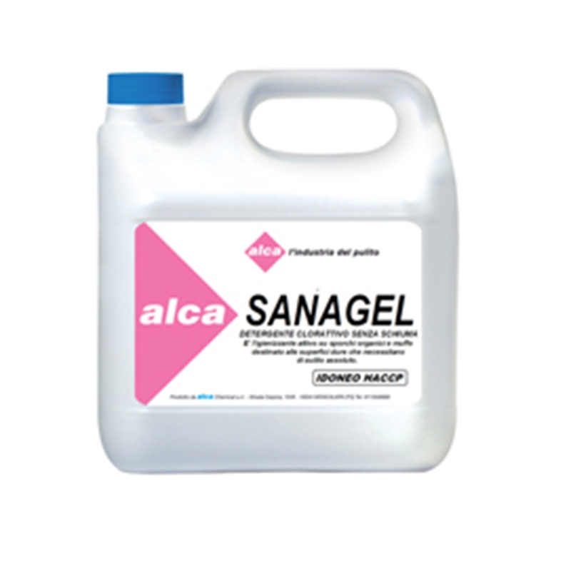 Detergente sanificante Sanagel Tanica 3 kg.