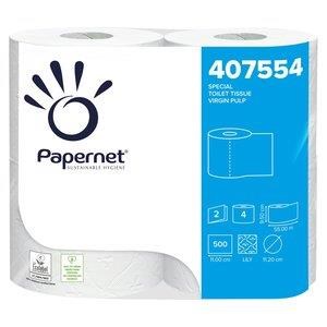 Carta igienica 4 rotoli da 500 strappi