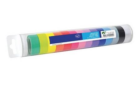 Nastro adesivo in carta colorato Washi 14 colori