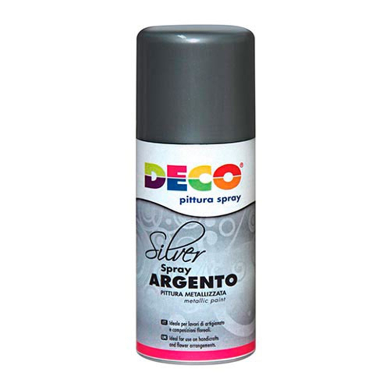 Bomboletta argento spray