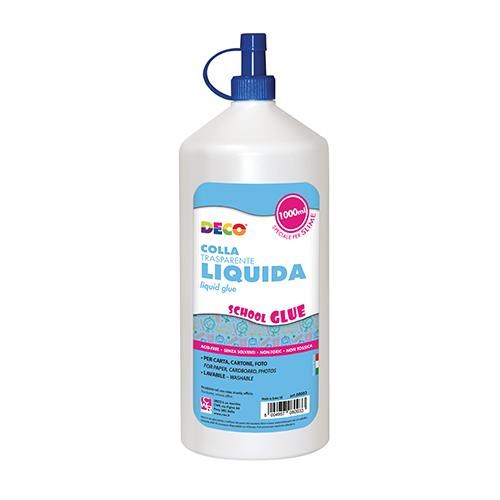 Colla liquida all’acqua trasparente 1 litro