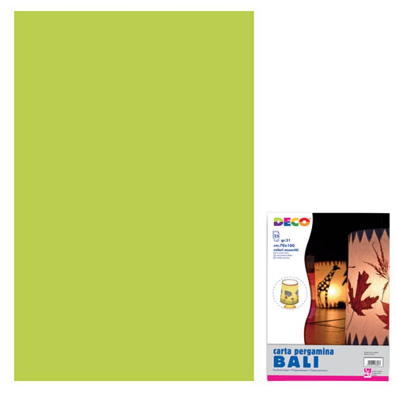 Carta pergamina cm. 35x50 fogli singoli