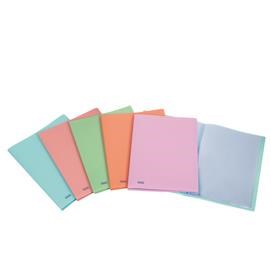 Portalistini A4 20 buste - 40 pagine colori pastello
