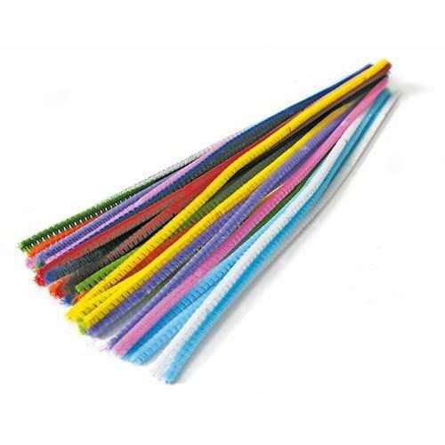 Busta 30 fili ciniglia animata da cm.30 colori assortiti