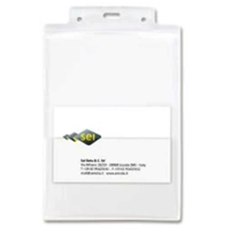 Portanomi A6 (mm. 100x150) senza cordoncino 50 pz.